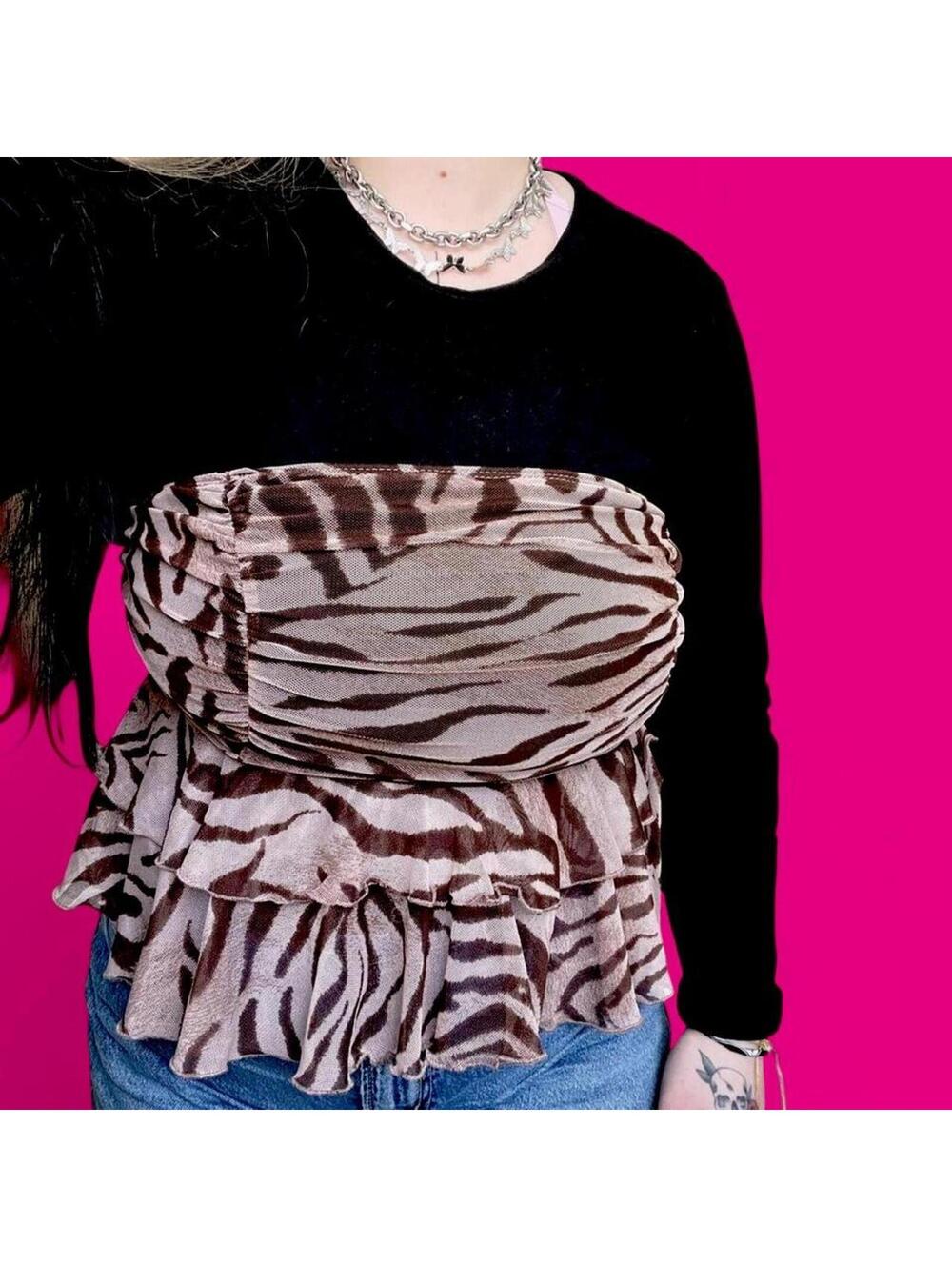 Women's Brown Vests-tanks-cami